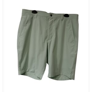 FJ Golf Men's Mint Green Flat Front Shorts Sz 36